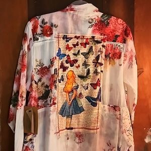 NWT Alice n Wonderland revamp Shirt